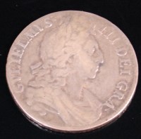 Lot 32 - Great Britain, 1696 crown, William III...