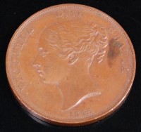Lot 33 - Great Britain, 1845, penny, Victorian 'young...