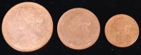 Lot 35 - Great Britain, 1860 Victoria, laureate and...