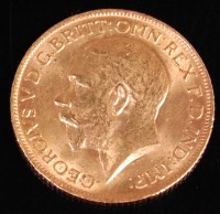 Lot 121 - Great Britain, 1913, gold full sovereign,...