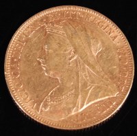 Lot 126 - Great Britain, 1897 gold full sovereign, Queen...