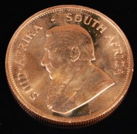Lot 152 - South Africa, 1981 gold krugerrand, Obv....