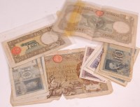 Lot 252 - Approx. 20 Fascist Italian banknotes