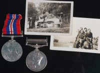 Lot 267 - A Geo. VI General Service medal with S.E. Asia...
