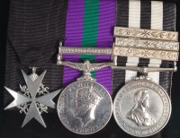 Lot 281 - A group of three medals to include Venerable...