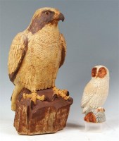 Lot 17 - A large Bernard Rooke stoneware figure of a...