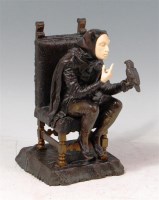 Lot 6 - Franz Rosse (1858-1900) - Bronze and ivory...