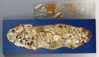 Lot 63 - A large Italian moulded glass wall hanging, of...