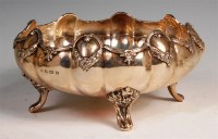 Lot 104 - An Elkington & Co silver bowl of squat lobed...