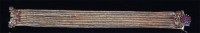 Lot 169 - A modern 18ct gold and ruby set bracelet, on...