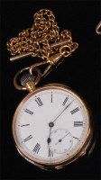 Lot 215 - A gents early 20th century continental 18ct...