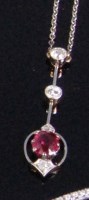 Lot 241 - A Mappin & Webb yellow gold ruby and diamond...