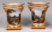 Lot 80 - A pair of Barr-Flight-Barr Royal Worcester...