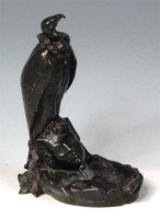 Lot 285 - A late 19th century French bronze freestanding...