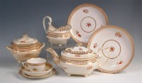 Lot 68 - A circa 1800 Derby porcelain part teaset,...