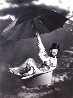 Lot 37 - Angus McBean - Christmas Card surrealist study,...