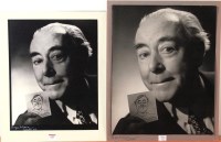 Lot 122 - Angus McBean - George Robey studio portrait,...