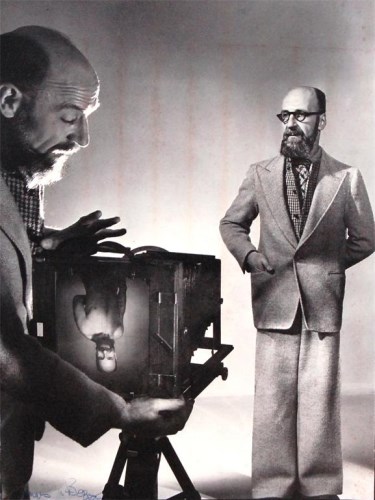 Lot 43 - Angus McBean - Christmas Card 1946, gelatin...