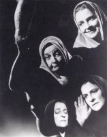 Lot 168 - Angus McBean - Ruth Draper montage, gelatin...