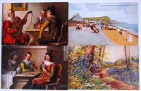 Lot 126 - Mixed interest - to include; Tucks Oilettes,...