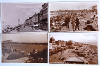 Lot 288 - Sussex seaside towns - all real photographs,...