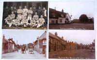 Lot 412 - Claydon interest - assorted cards to include...