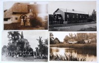 Lot 416 - Polstead interest - assorted cards to include...