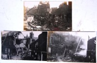 Lot 494 - Ipswich disaster interest - three real...