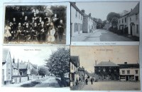 Lot 512 - Bildeston interest - assorted cards to include;...