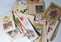 Lot 528 - Mixed ephemera - to include some greetings...