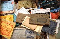 Lot 530 - Large quantity of souvenir card booklets ,...