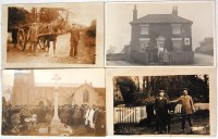 Lot 479 - Mid Suffolk villages - social history cards,...