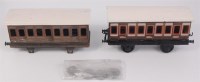 Lot 309 - A Bing GI LNWR 3rd/1st/3rd 4 wheel coach...