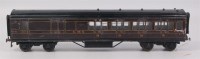 Lot 317 - An Exley LMS brake/3rd bogie corridor coach No....