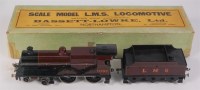 Lot 319 - A Bassett-Lowke maroon clockwork LMS 'Compound'...
