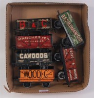 Lot 346 - 6 Leeds wooden bodied coal wagons for...