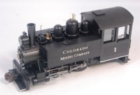 Lot 373 - Bachmann Spectrum 'G Gauge' 0-4-0 side tank...