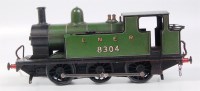 Lot 399 - A Leeds 0-6-0 LNER green 12 volt DC tank loco...