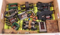 Lot 400 - A small tray containing 11 electric motors and...