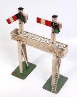 Lot 410 - A GI German possibly Bing, home signal gantry...