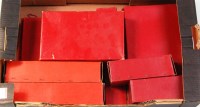 Lot 426 - A large tray of Hornby boxed clockwork track...