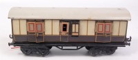 Lot 440 - A Bing L&NWR chocolate and cream L&NWR short...