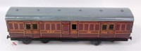 Lot 403 - A GI carette for Bassett Lowke maroon NER...