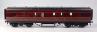 Lot 463 - An Exley Modex late LMS maroon full brake...