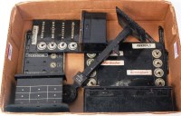 Lot 469 - 4 various Bing train indicator boards all with...