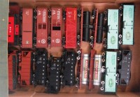 Lot 482 - 38 Bachmann On30 (16.5mm gauge) freight cars,...