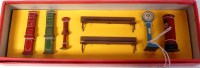 Lot 501 - A post war set of 7 Bassett-Lowke station...