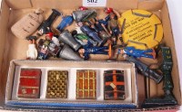 Lot 502 - A small tray of station accessories by various...