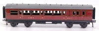 Lot 461 - A Bassett-Lowke 1931 LMS brake/3rd bogie coach...