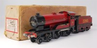 Lot 430 - A Bassett Lowke red clockwork 4-4-0 'Princess...
